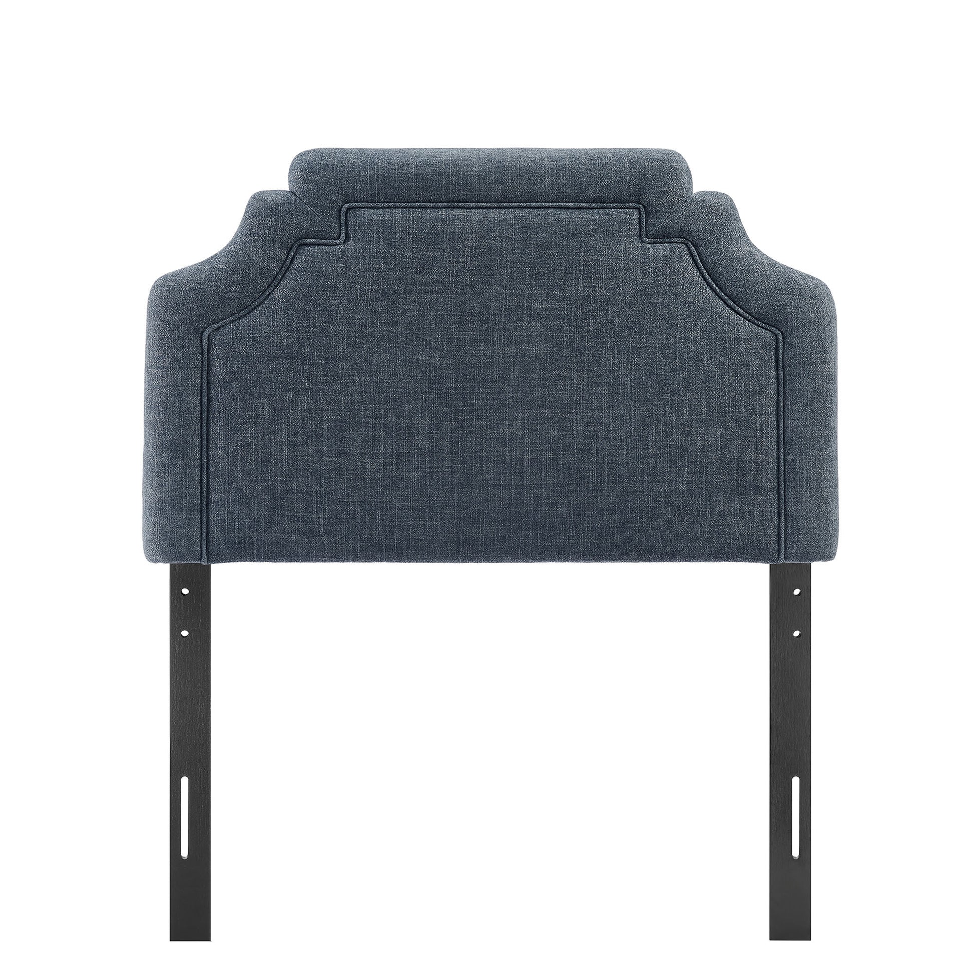 Magnolia Upholstered Fabric Twin Size Headboard