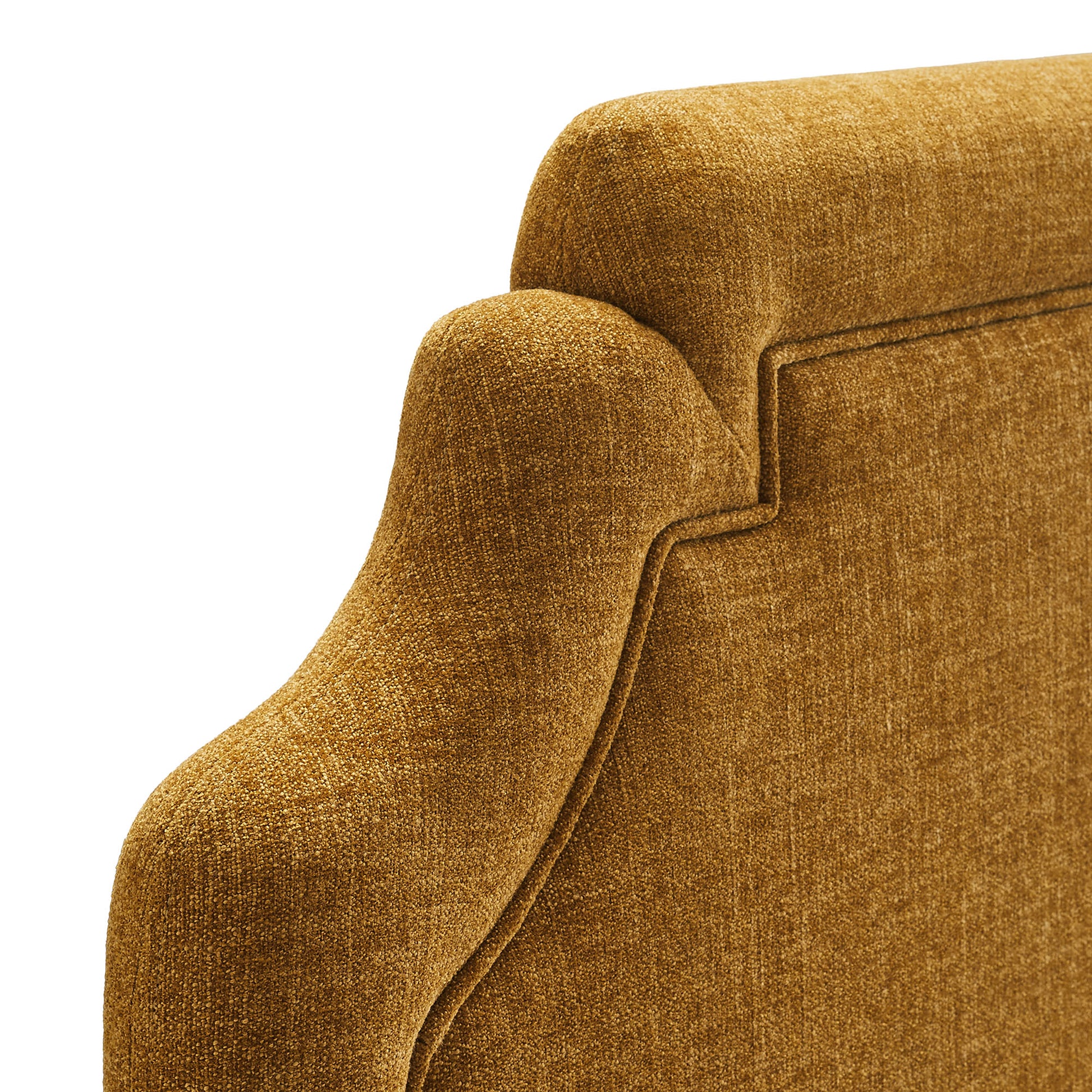 Magnolia Upholstered Fabric King Size Headboard