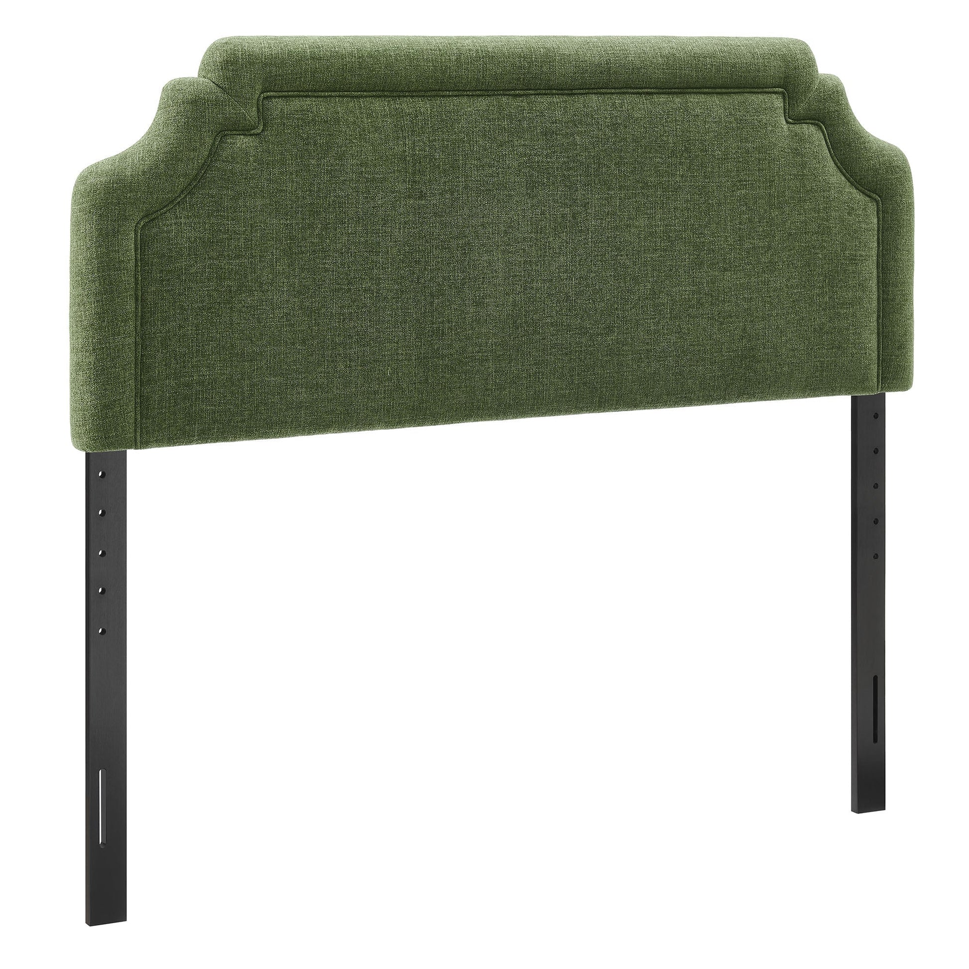 Magnolia Upholstered Fabric Headboard - Foliage