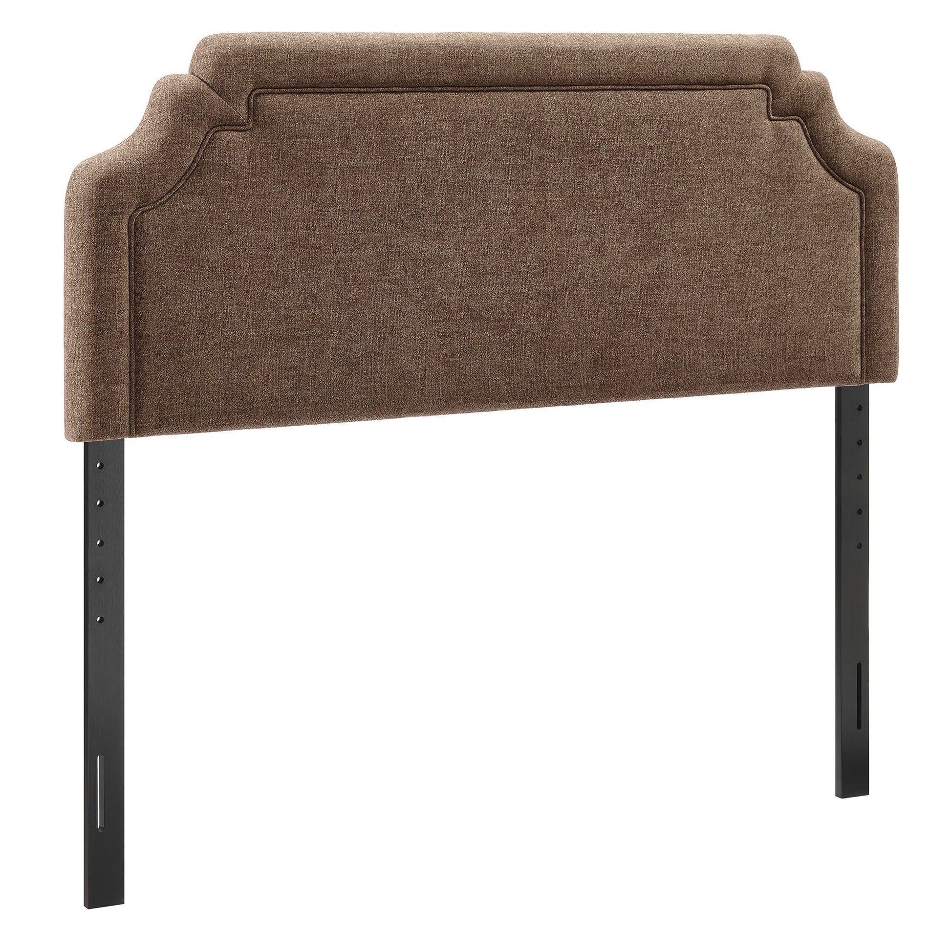 Magnolia Upholstered Fabric Headboard - Mocha