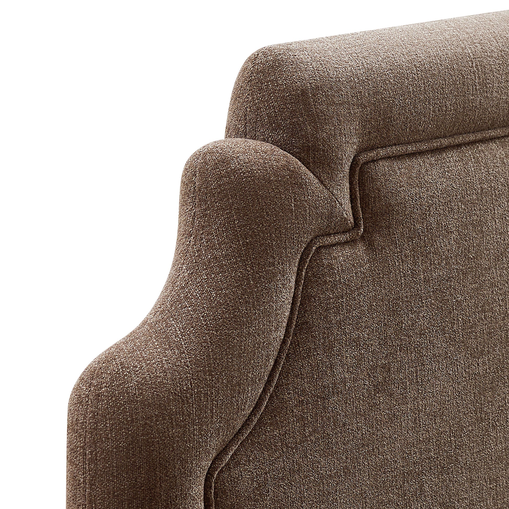 Magnolia Upholstered Fabric King Size Headboard