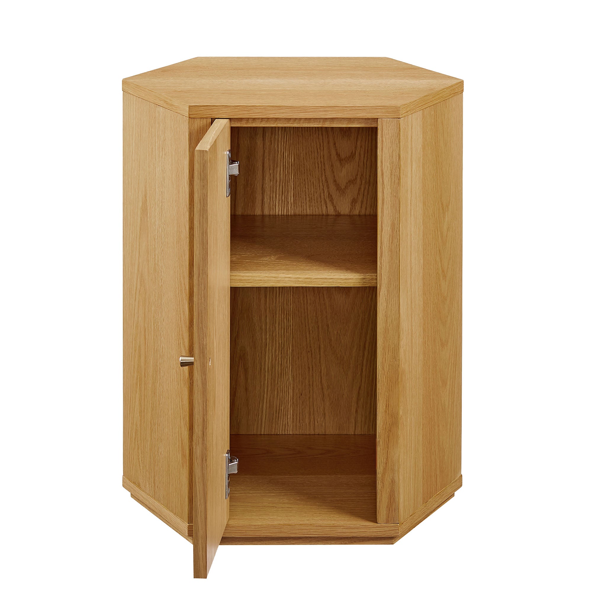 Kade Faceted Wood Side Table by Modway