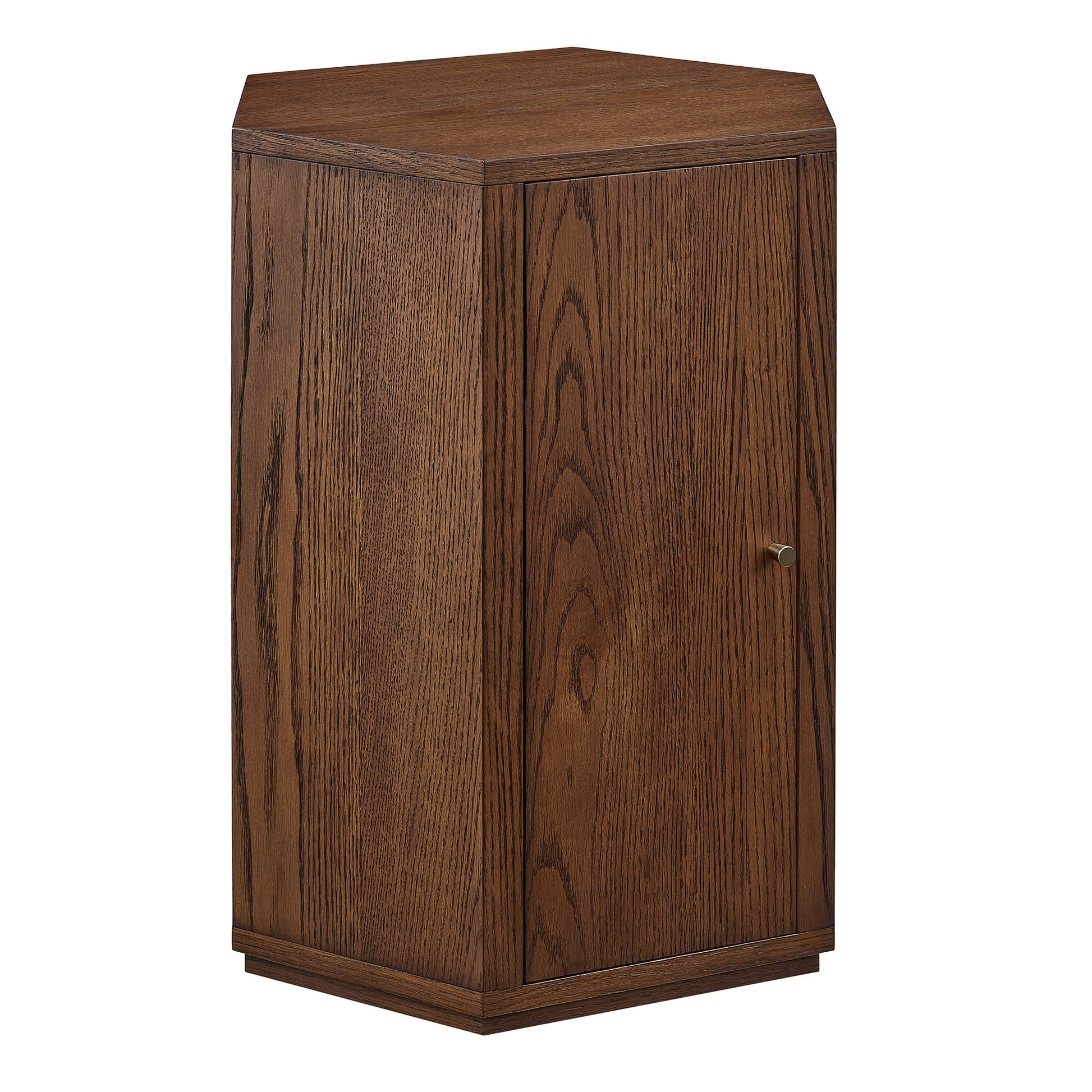 Kade Faceted Wood Side Table by Modway