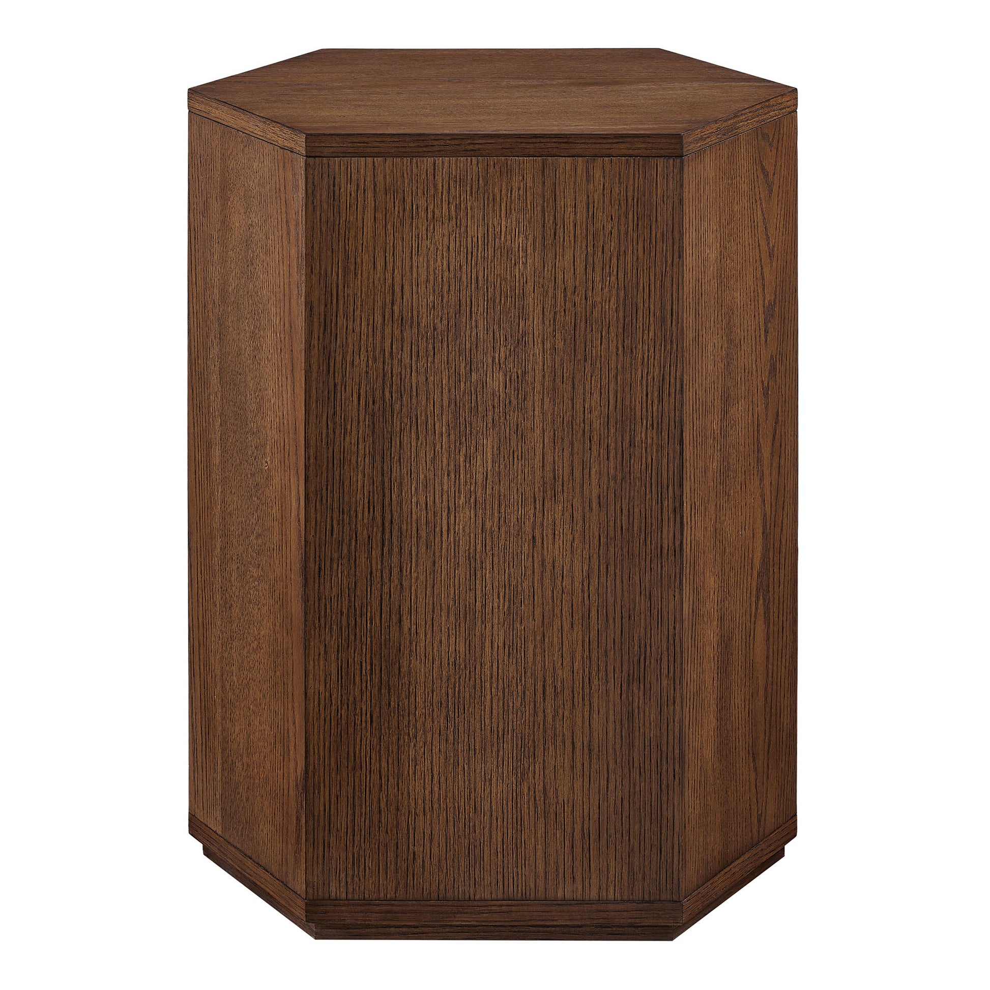 Kade Faceted Wood Side Table by Modway