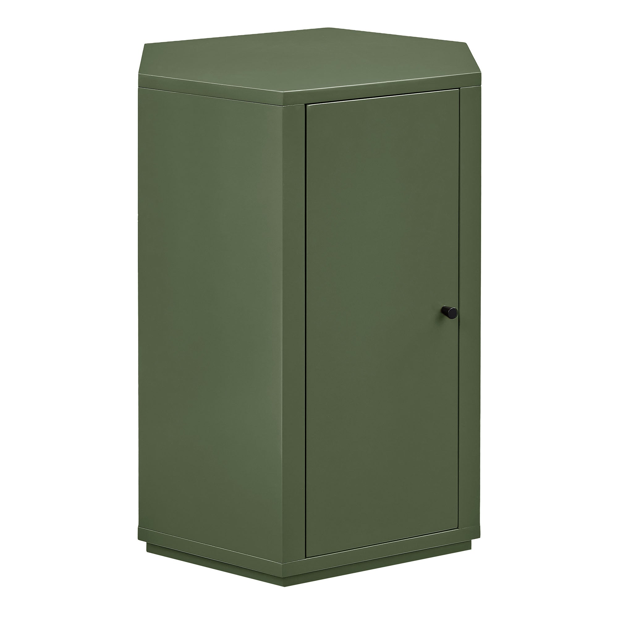 Kade Faceted Semi-Gloss Side Table by Modway