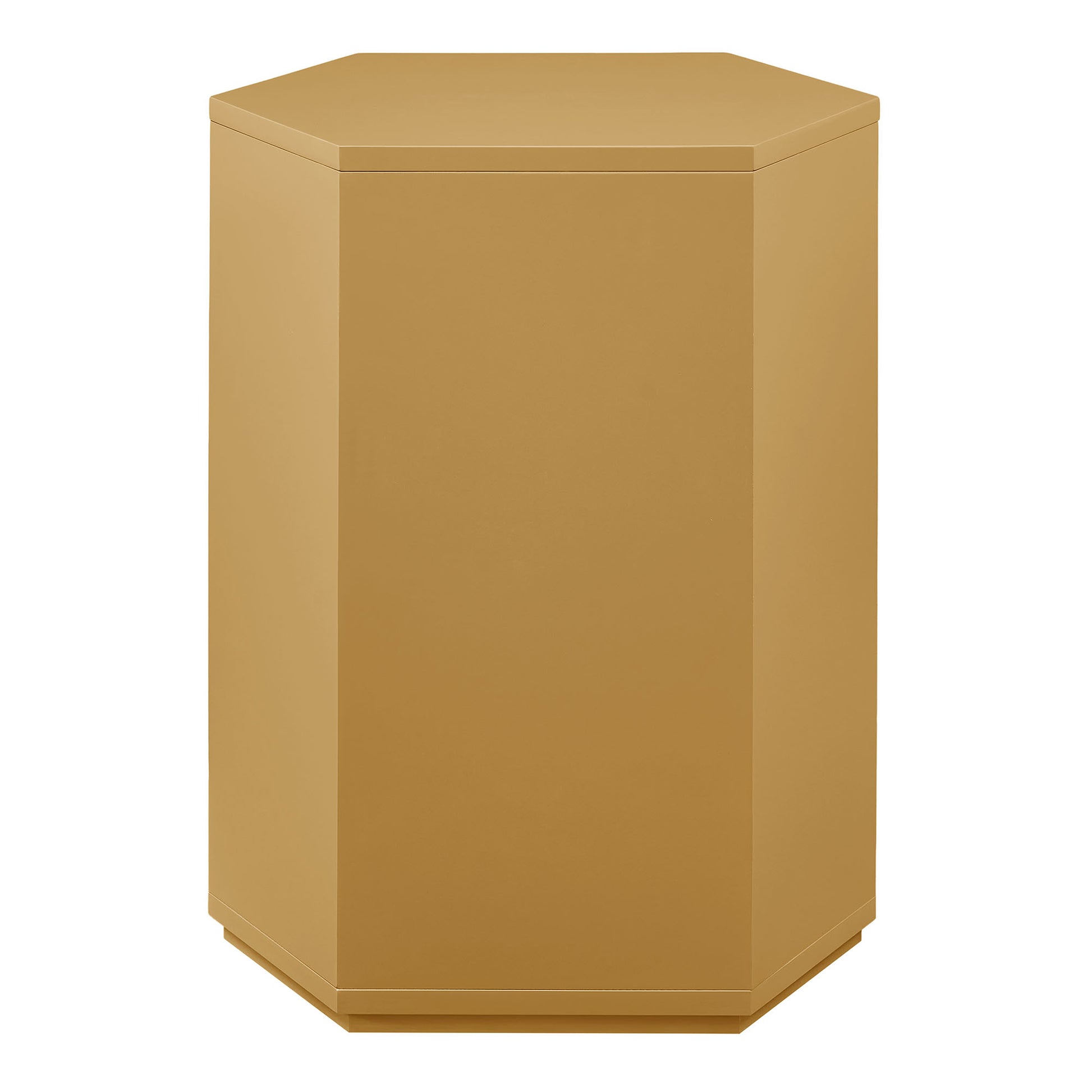Kade Faceted Semi-Gloss Side Table by Modway