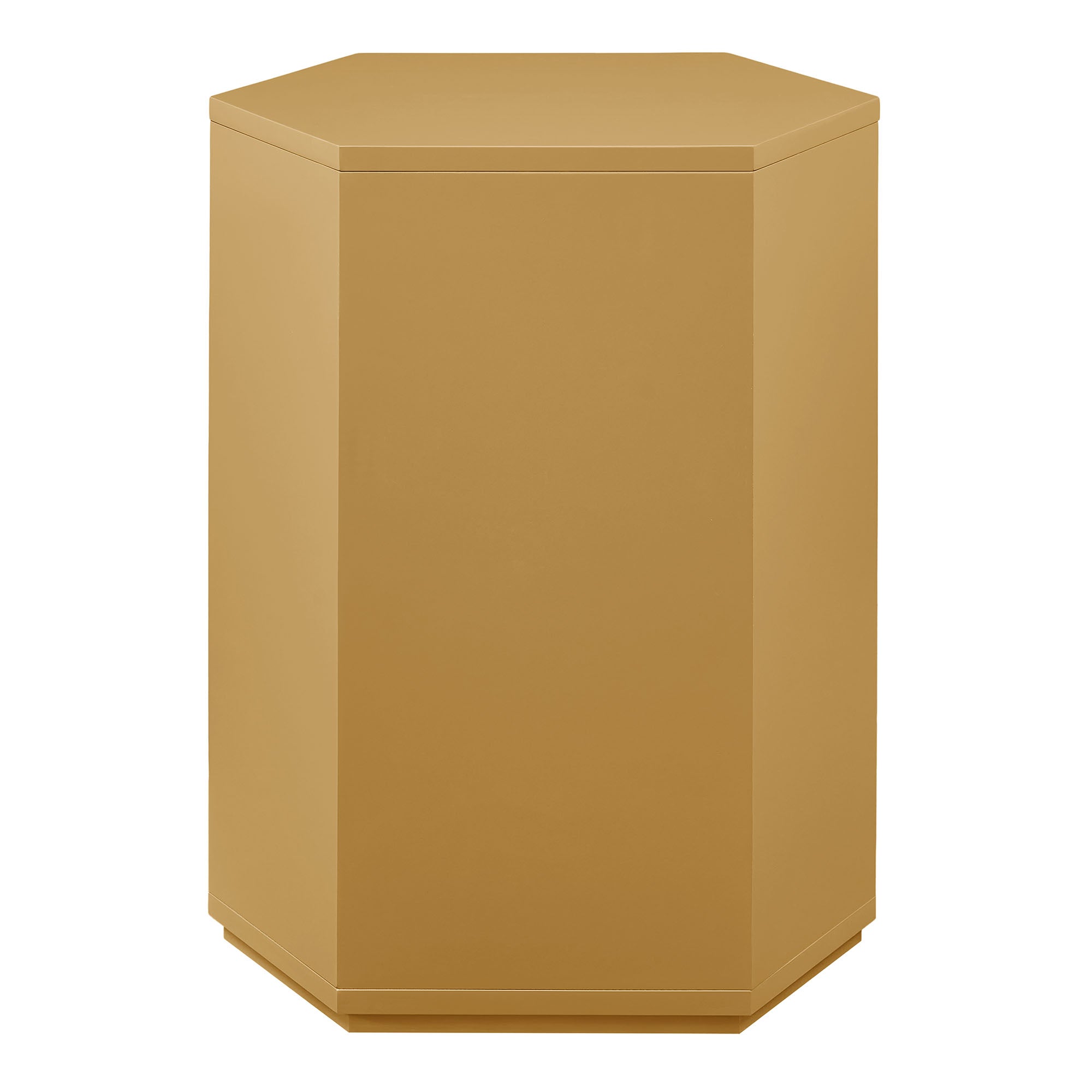 Kade Faceted Semi-Gloss Side Table by Modway