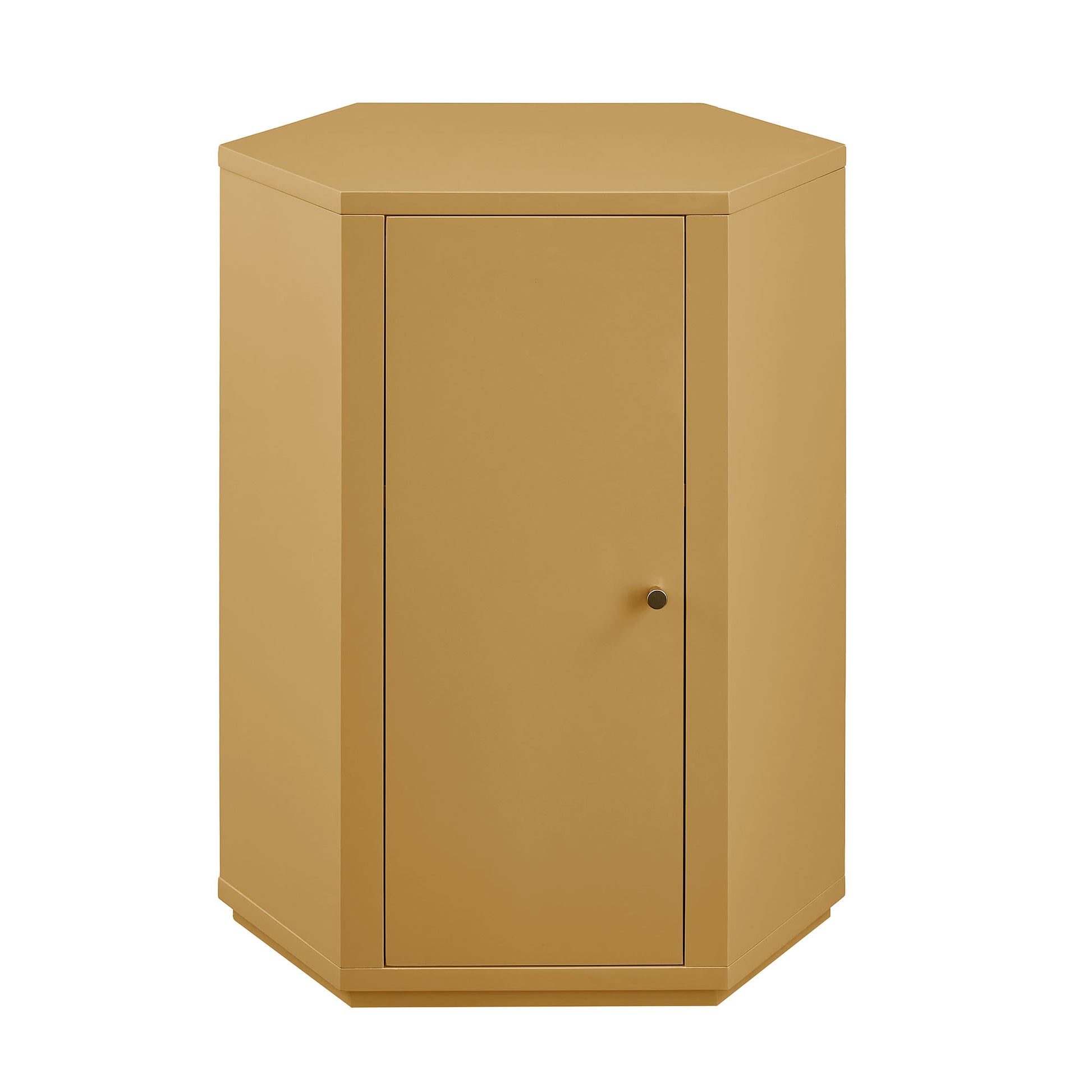 Kade Faceted Semi-Gloss Side Table by Modway
