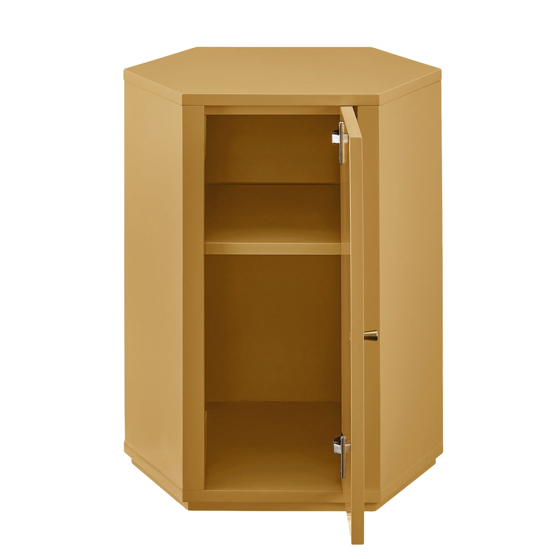 Kade Faceted Semi-Gloss Side Table by Modway