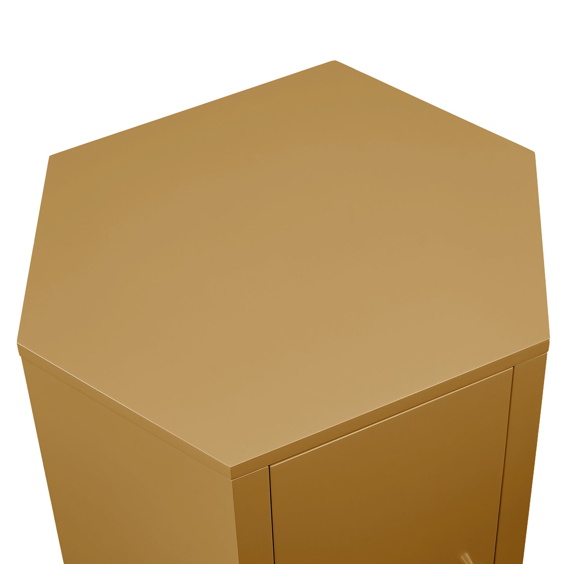 Kade Faceted Semi-Gloss Side Table by Modway