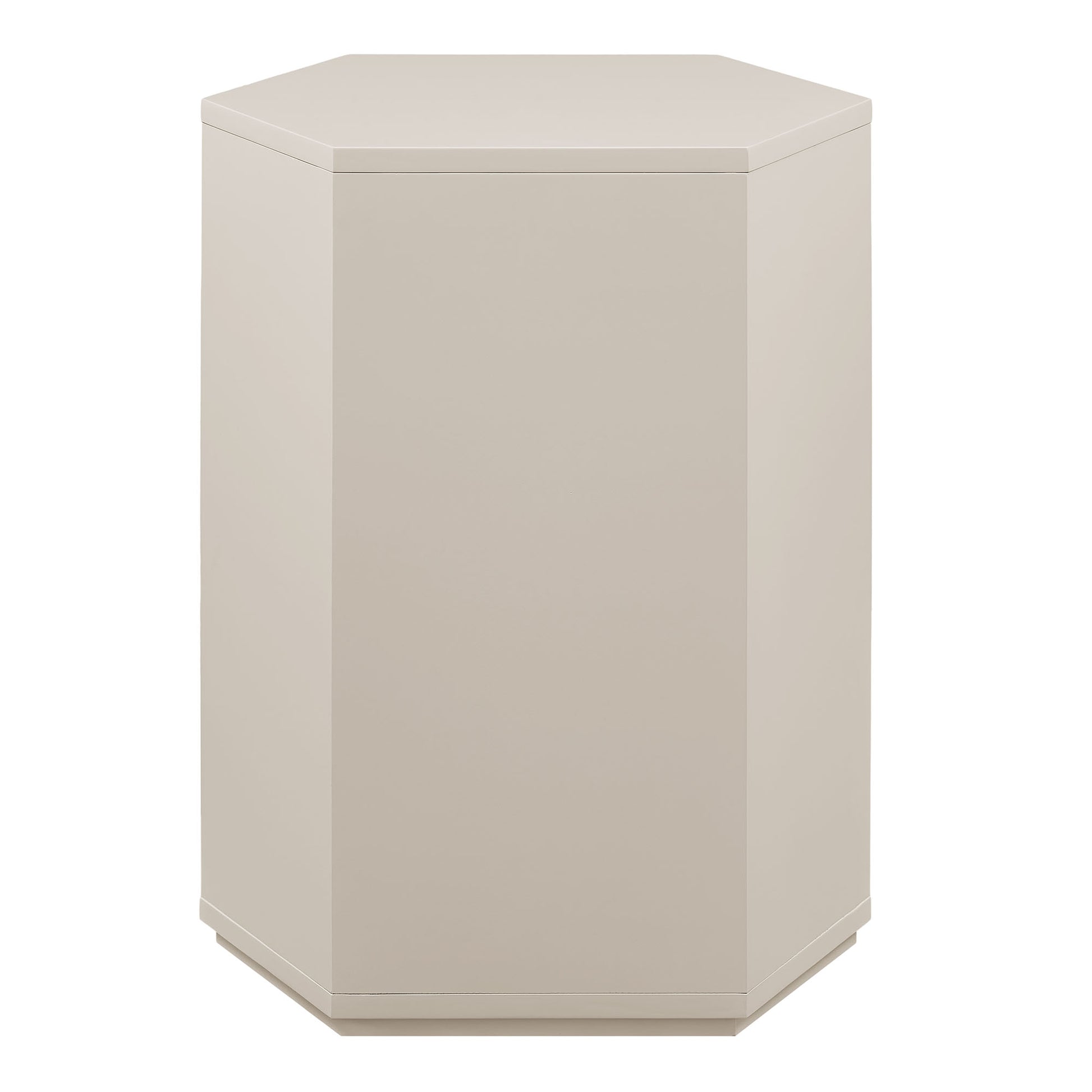 Kade Faceted Semi-Gloss Side Table by Modway