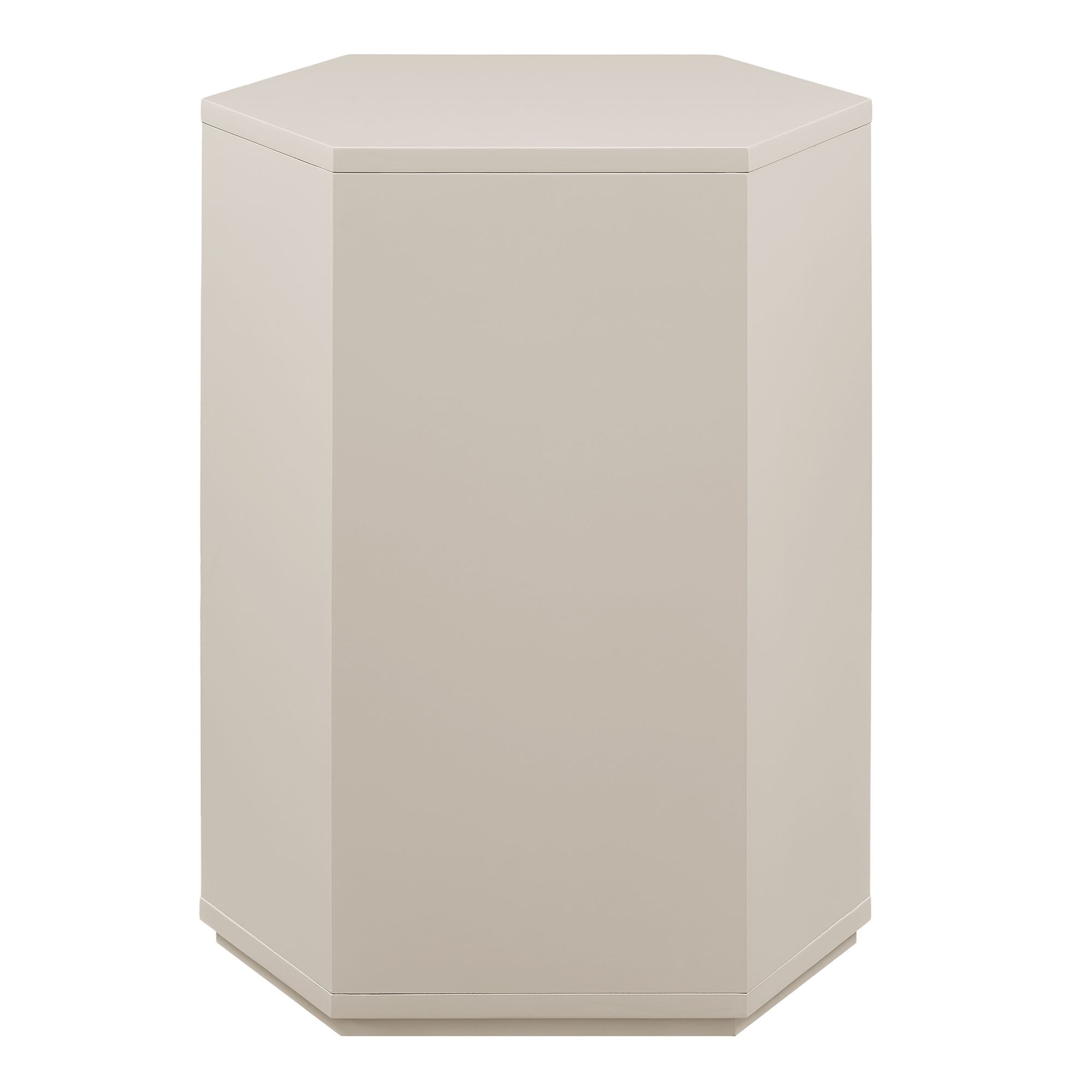Kade Faceted Semi-Gloss Side Table by Modway
