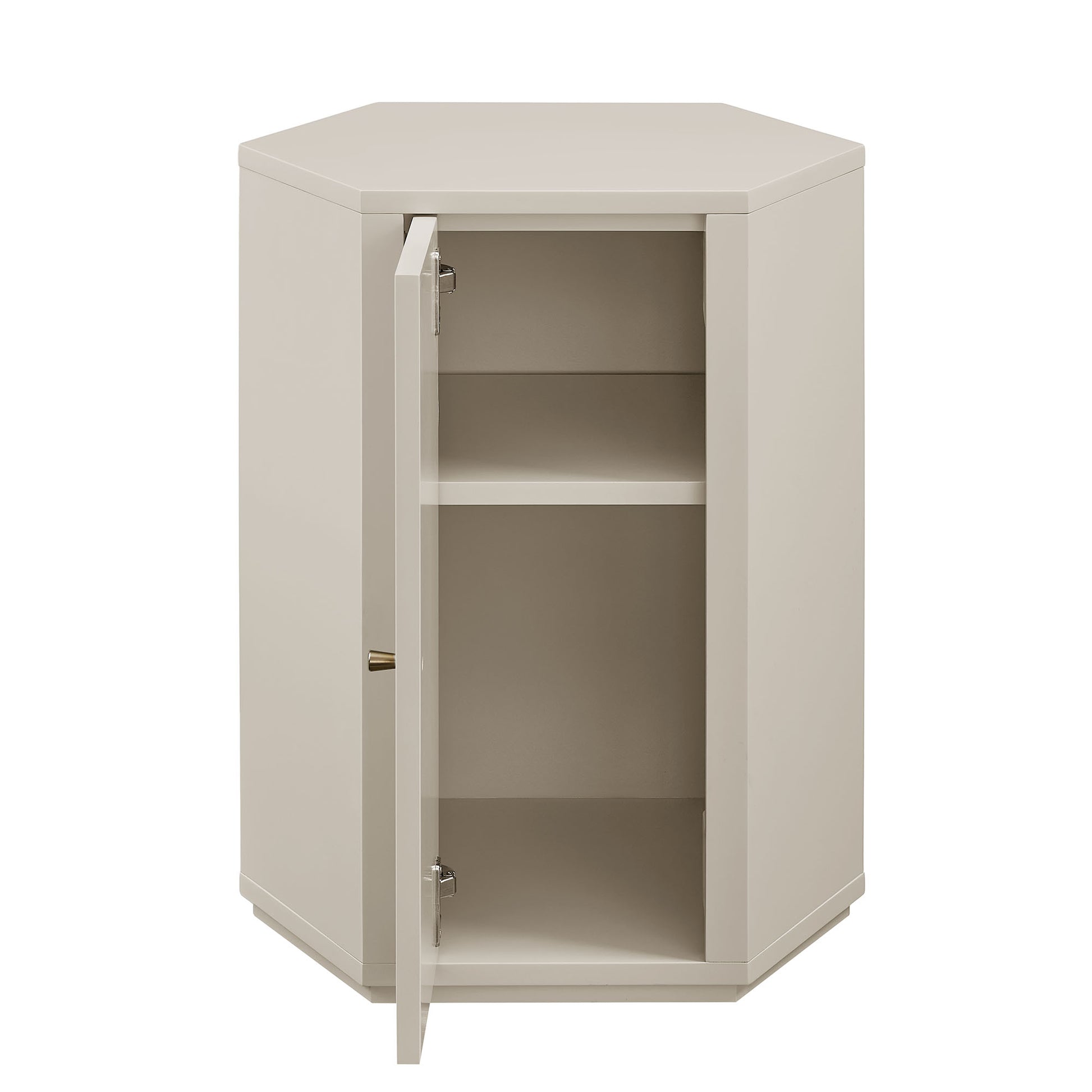Kade Faceted Semi-Gloss Side Table by Modway