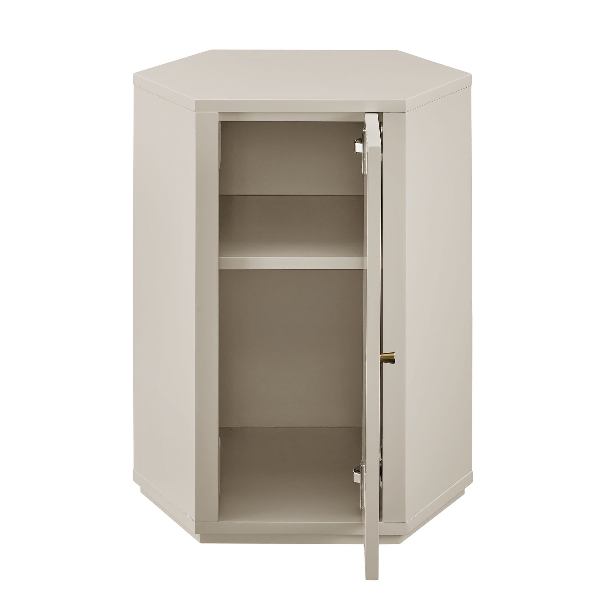 Kade Faceted Semi-Gloss Side Table by Modway