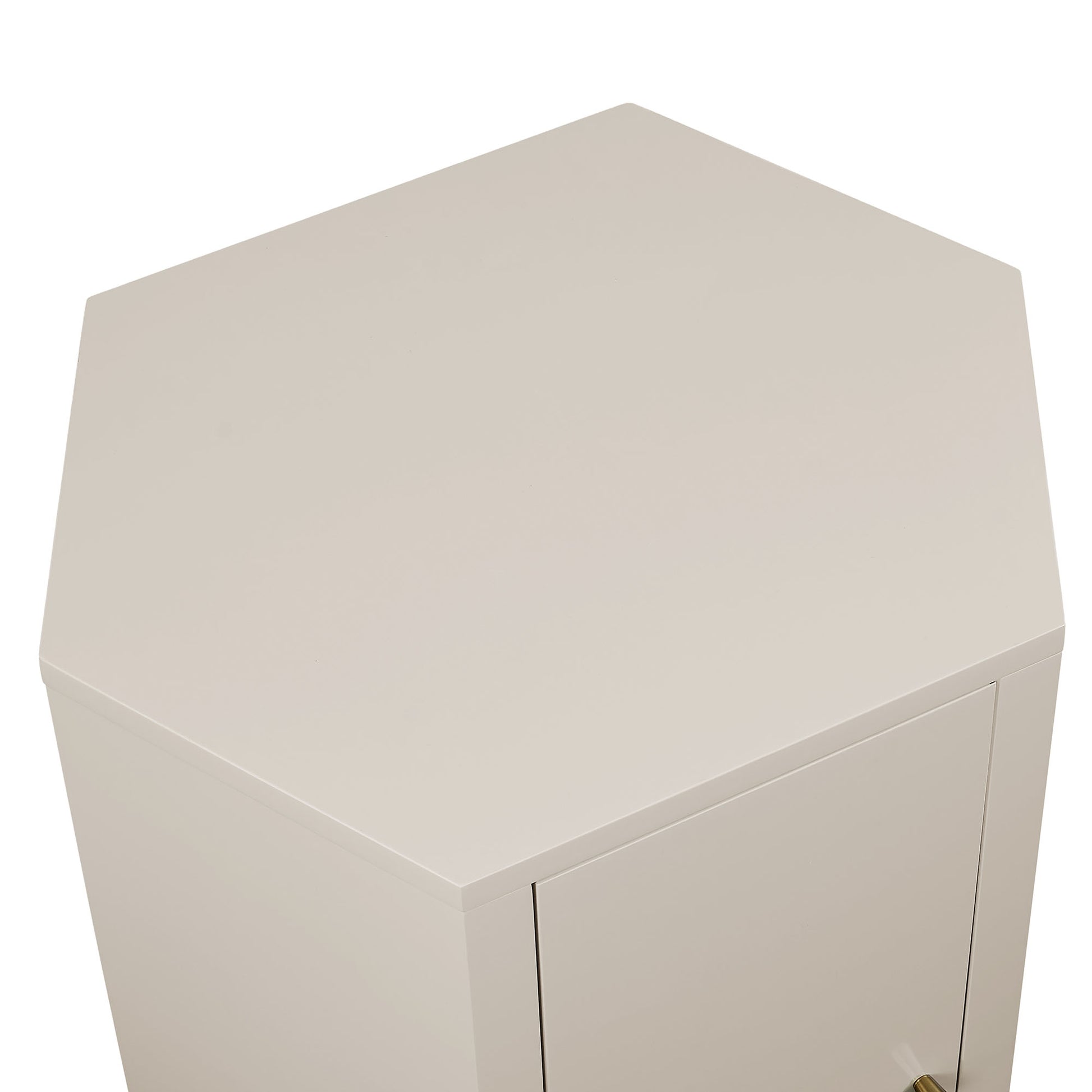 Kade Faceted Semi-Gloss Side Table by Modway