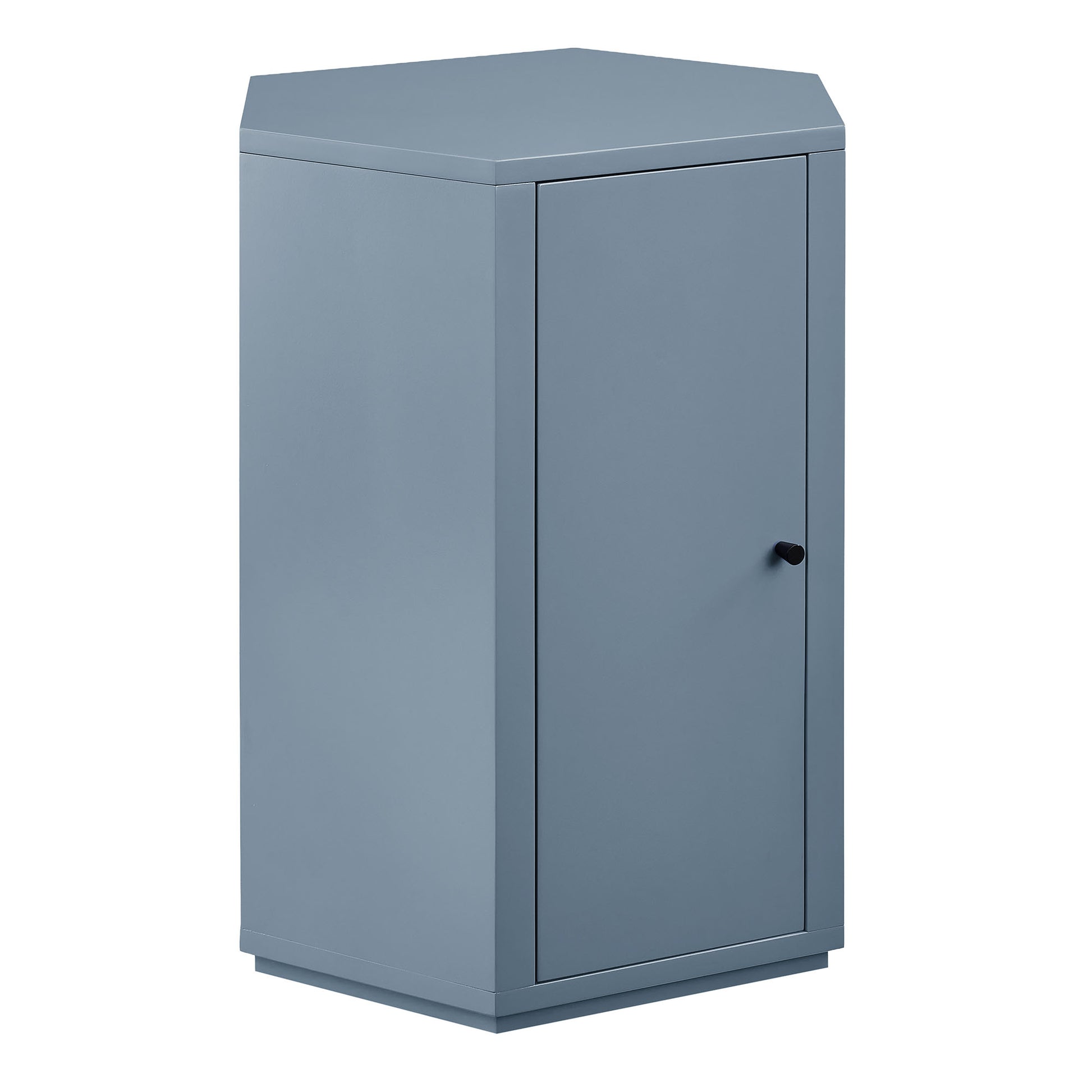Kade Faceted Semi-Gloss Side Table by Modway