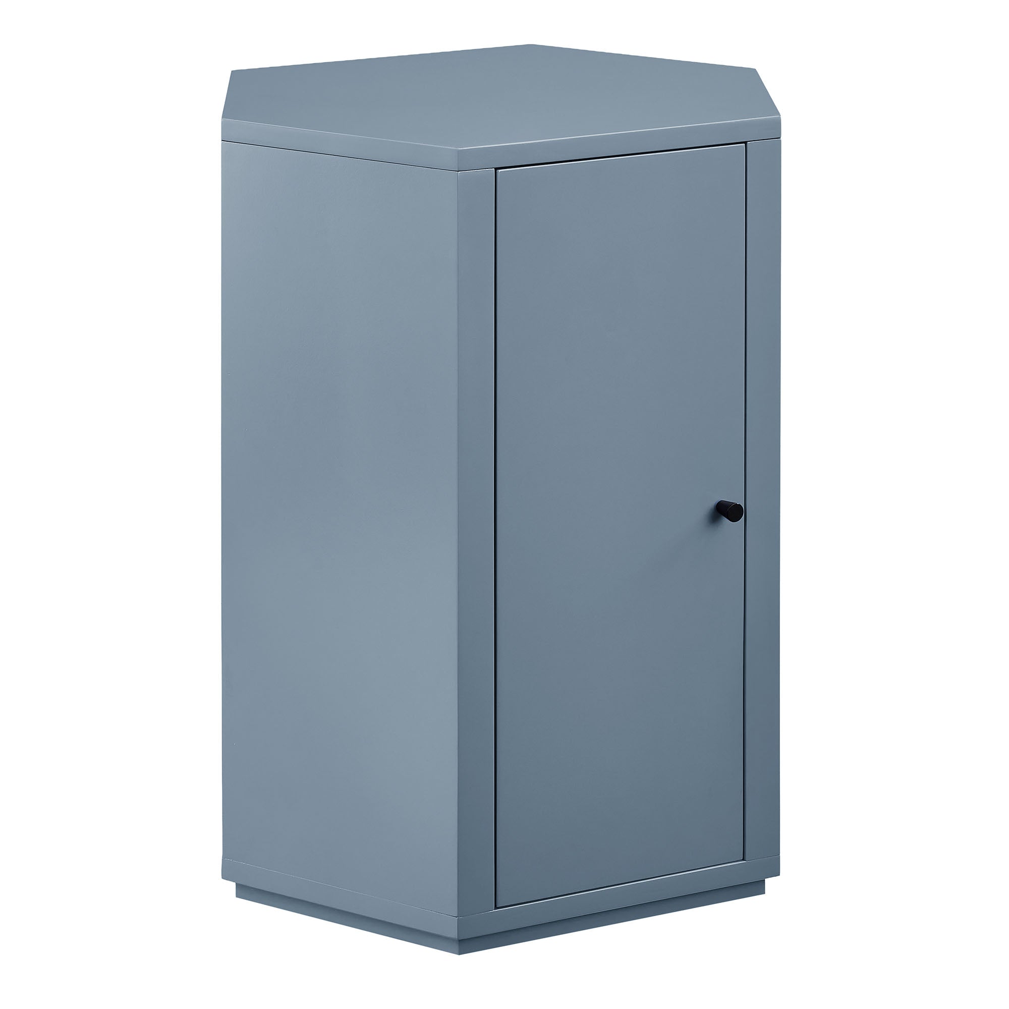 Kade Faceted Semi-Gloss Side Table by Modway