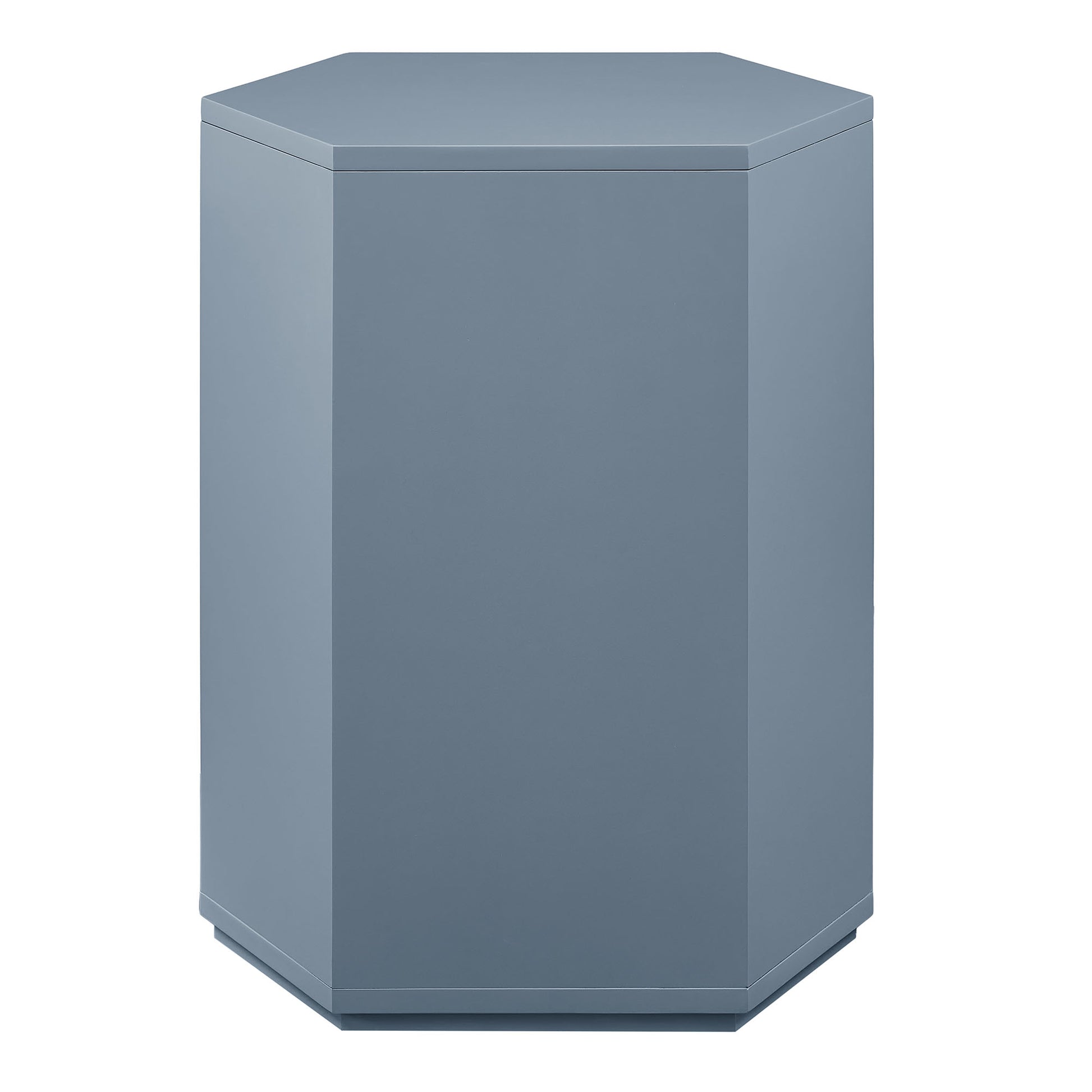 Kade Faceted Semi-Gloss Side Table by Modway