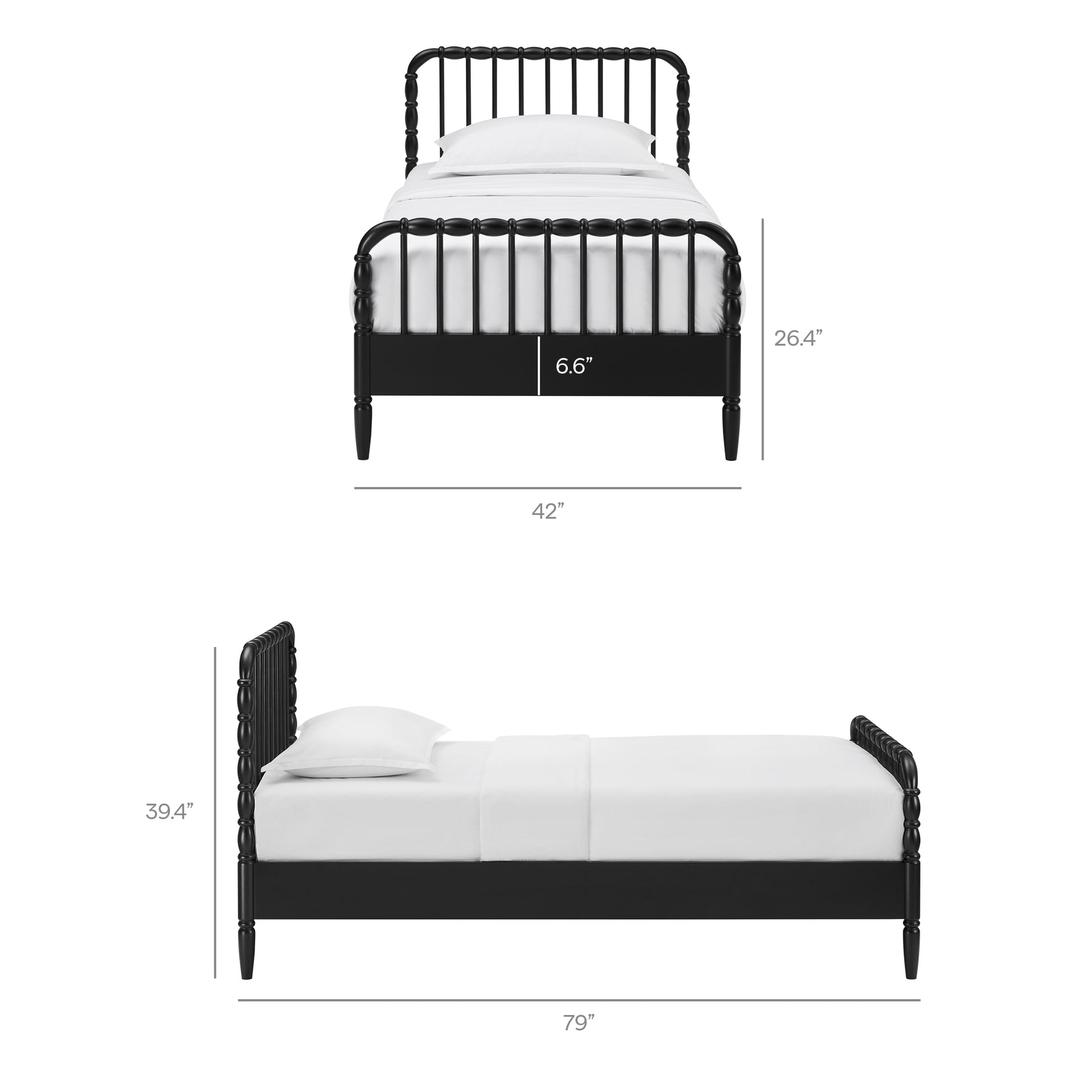Arlette Queen Size Wood Spindle Bed Frame by Modway
