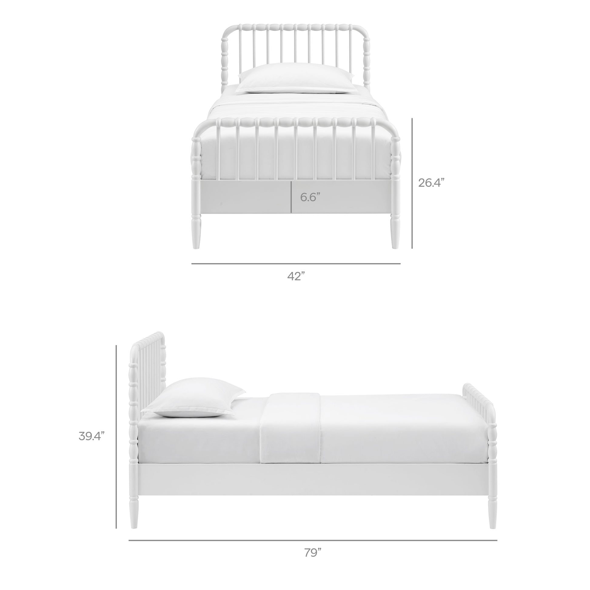 Arlette Queen Size Wood Spindle Bed Frame by Modway