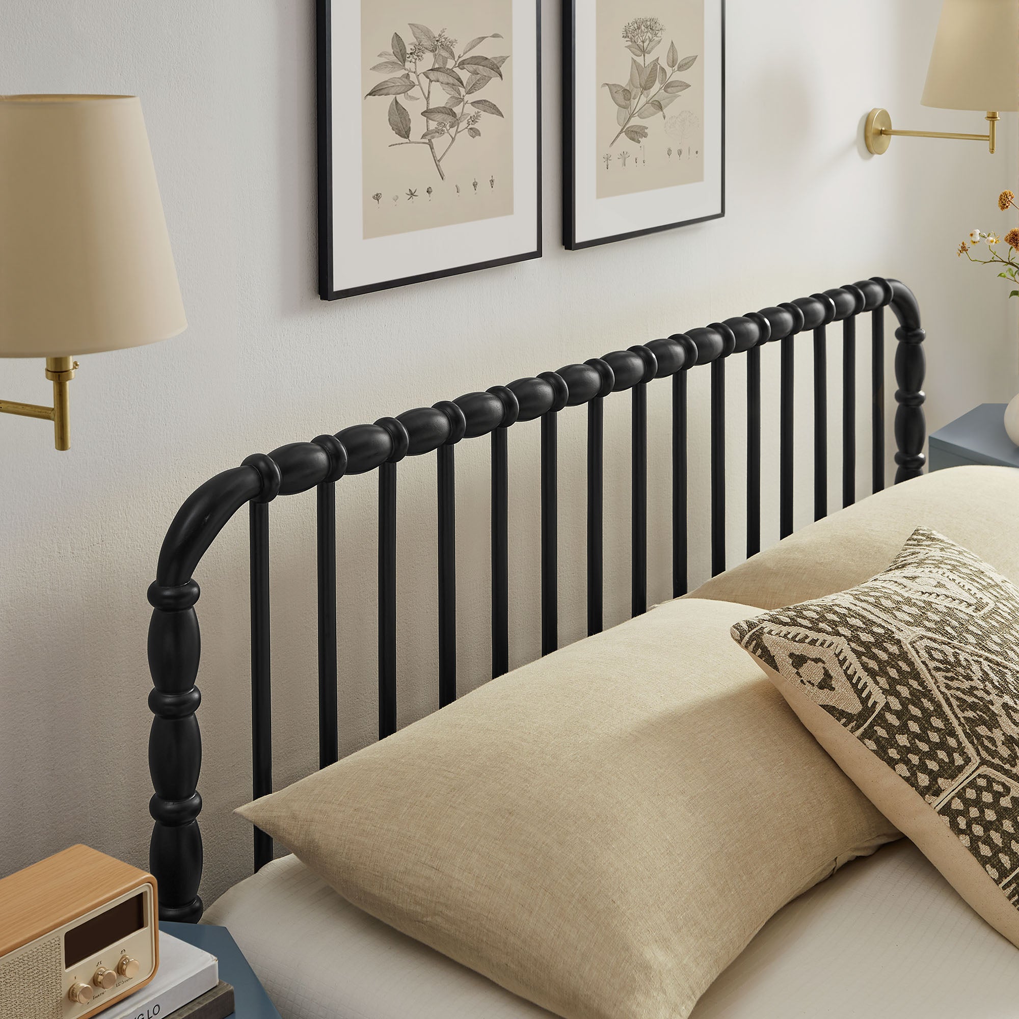 Arlette Queen Size Wood Spindle Bed Frame by Modway