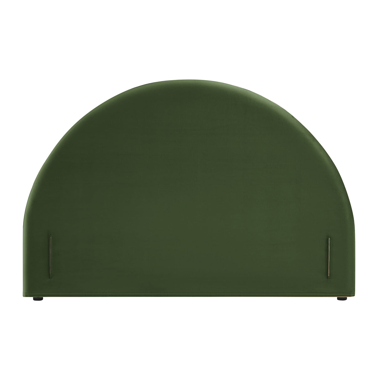 Resort Full Size Stain-Resistant Performance Velvet Arched Headboard - Moss Green