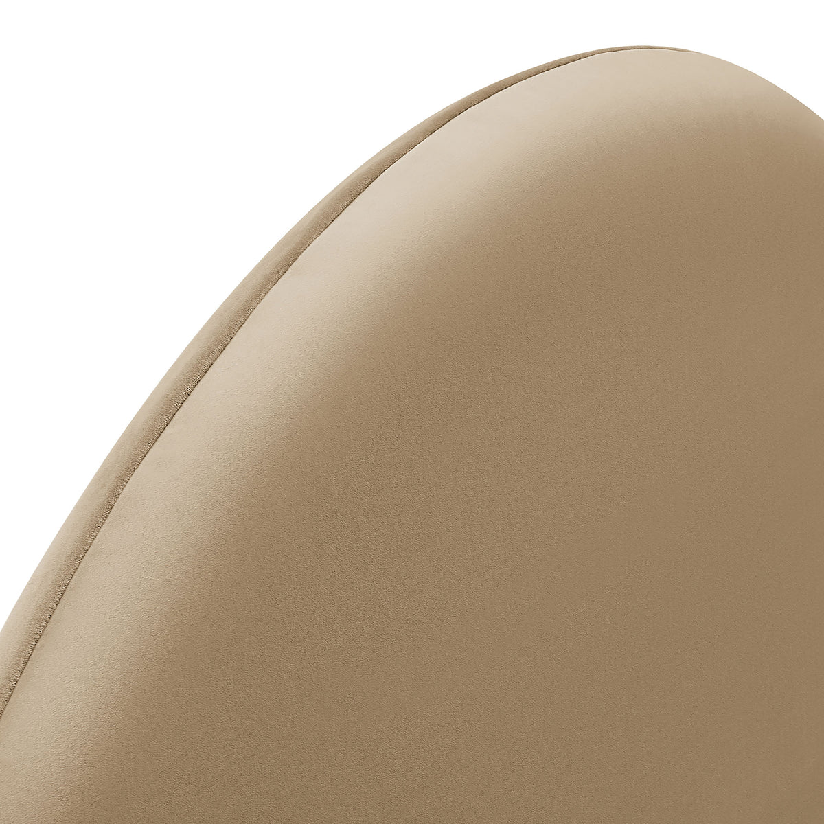 Resort Full Size Stain-Resistant Performance Velvet Arched Headboard - Taupe