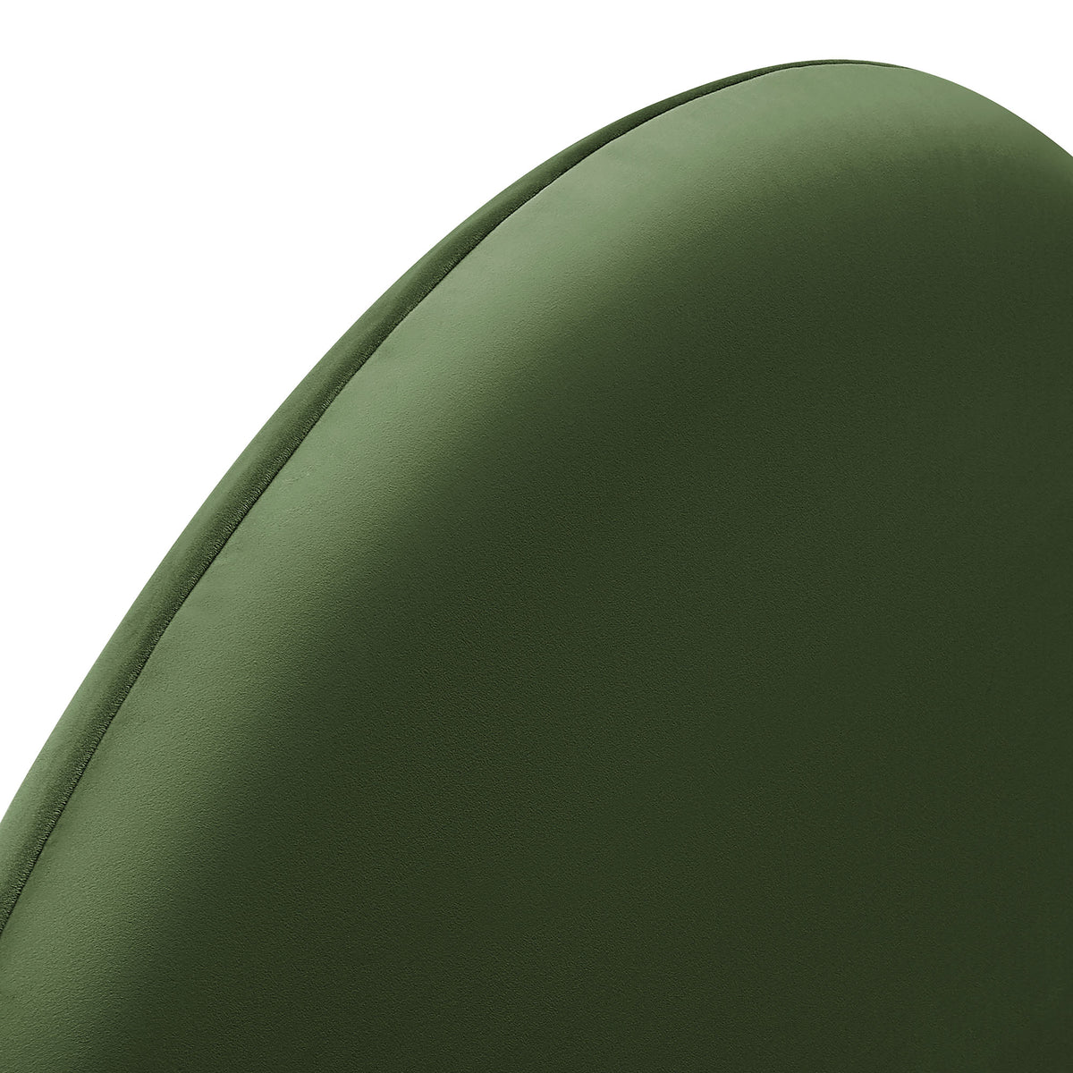 Resort Queen Size Stain-Resistant Performance Velvet Arched Headboard - Moss Green