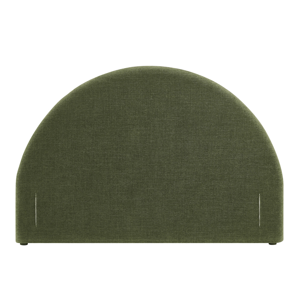Resort Full Size Upholstered Fabric Arched Headboard - Foliage