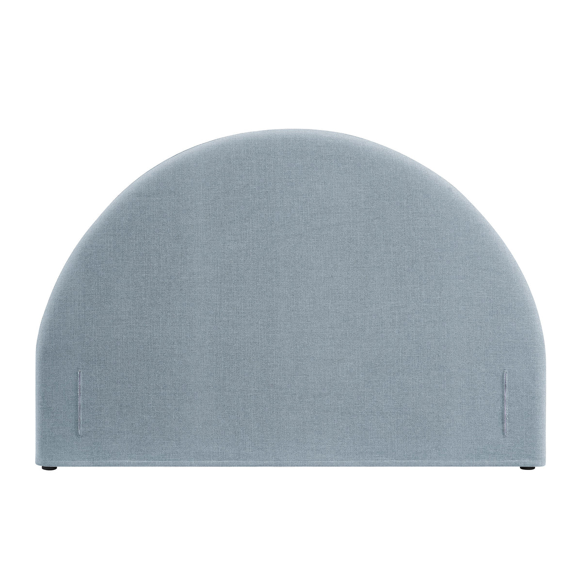 Resort King Size Upholstered Fabric Arched Headboard - Sky