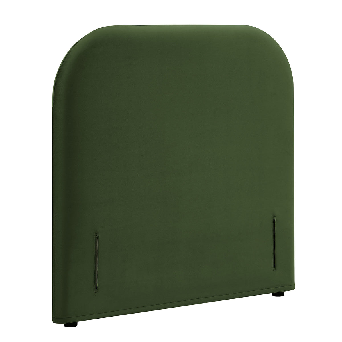 Keynote Twin Stain-Resistant Performance Velvet Headboard - Moss Green