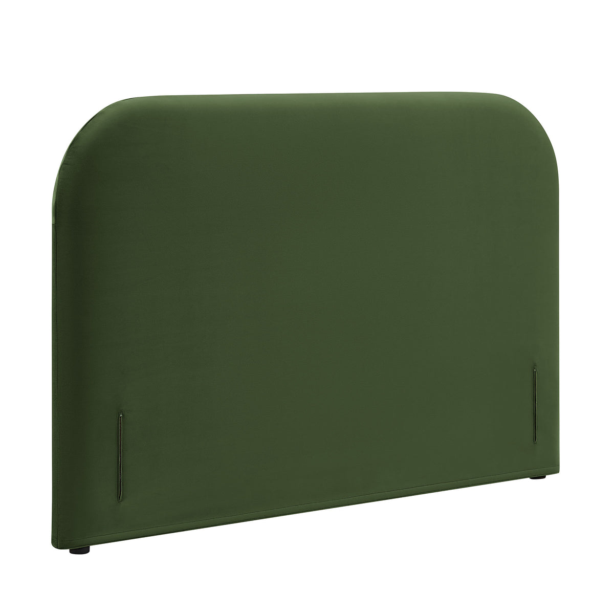 Keynote Full Size Stain-Resistant Performance Velvet Headboard - Moss Green