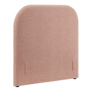 Keynote Twin Size Upholstered Fabric Headboard - Blush