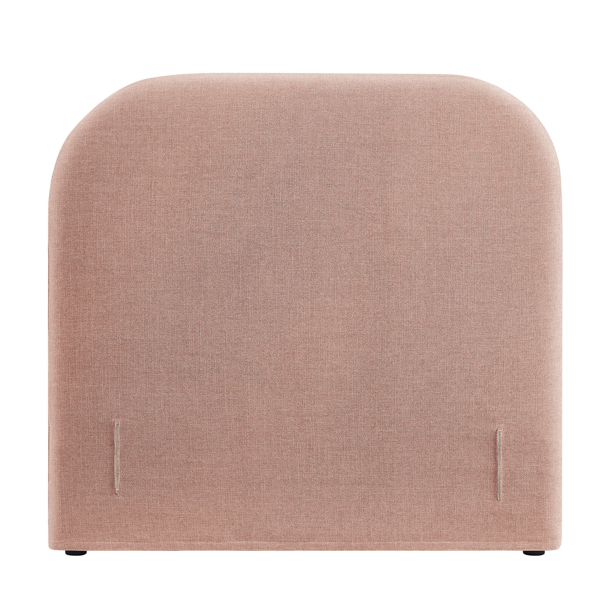 Keynote Twin Size Upholstered Fabric Headboard - Blush