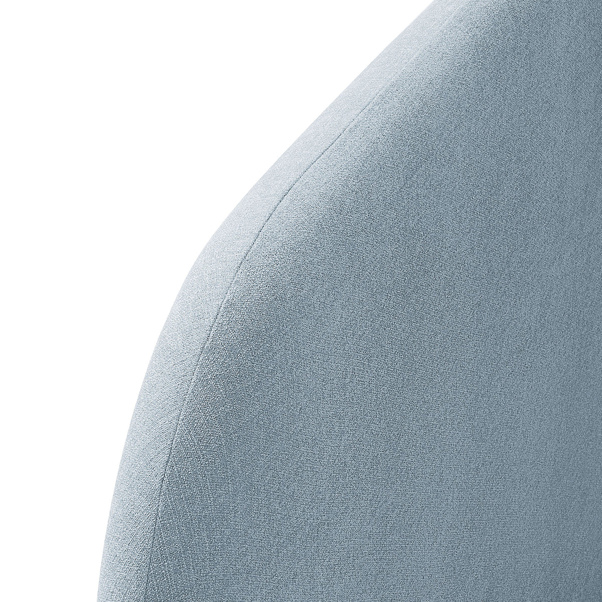 Keynote Twin Size Upholstered Fabric Headboard - Sky
