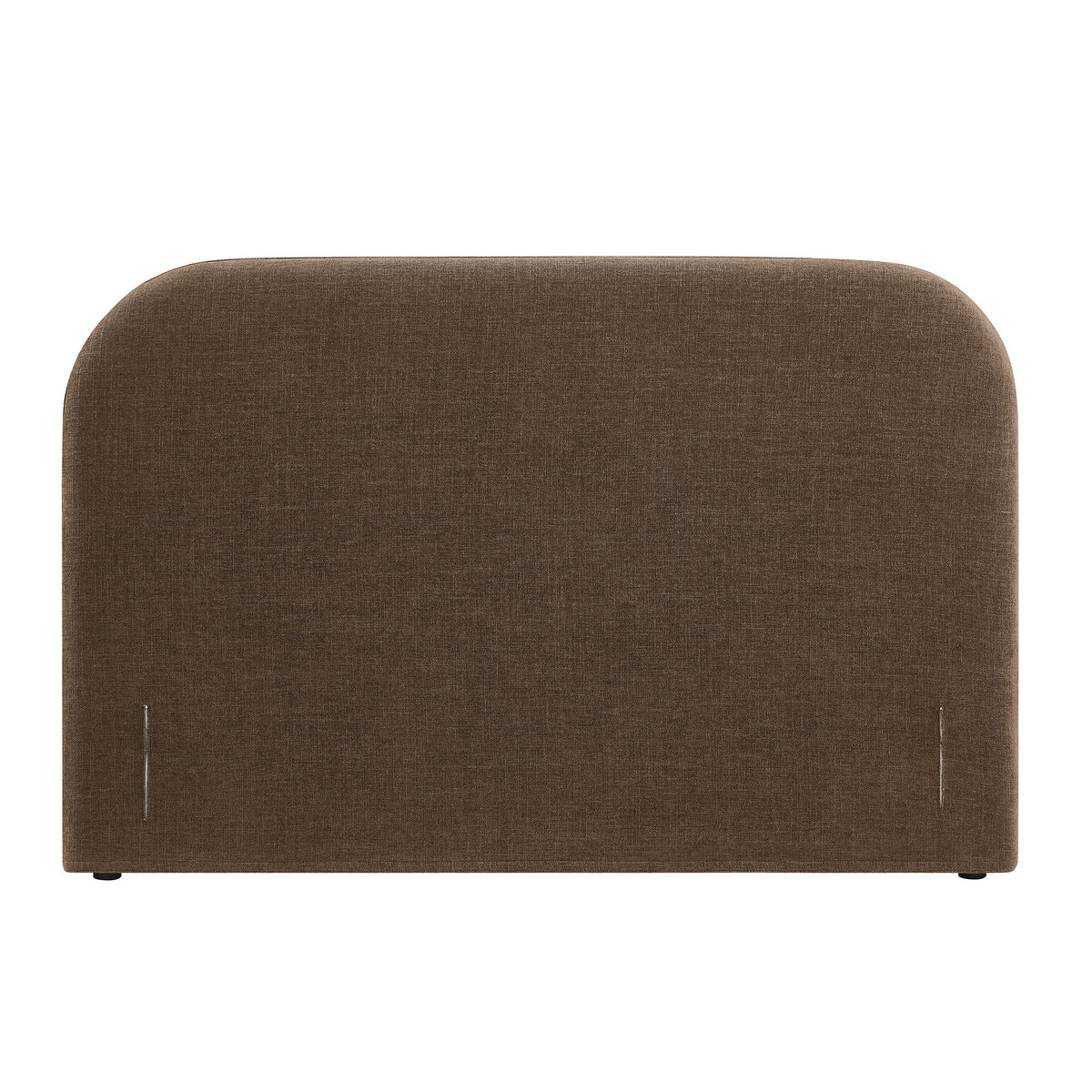 Keynote Queen Size Upholstered Fabric Headboard - Mocha