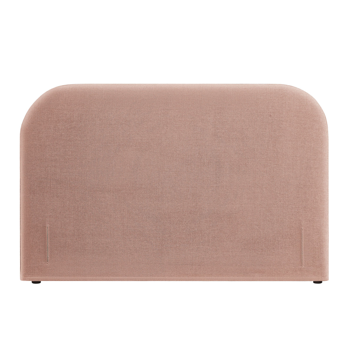 Keynote King Size Upholstered Fabric Headboard - Blush
