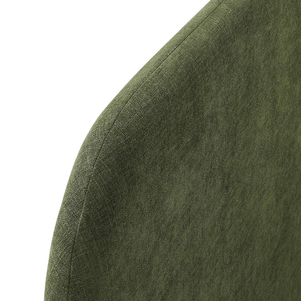Keynote King Size Upholstered Fabric Headboard - Foliage