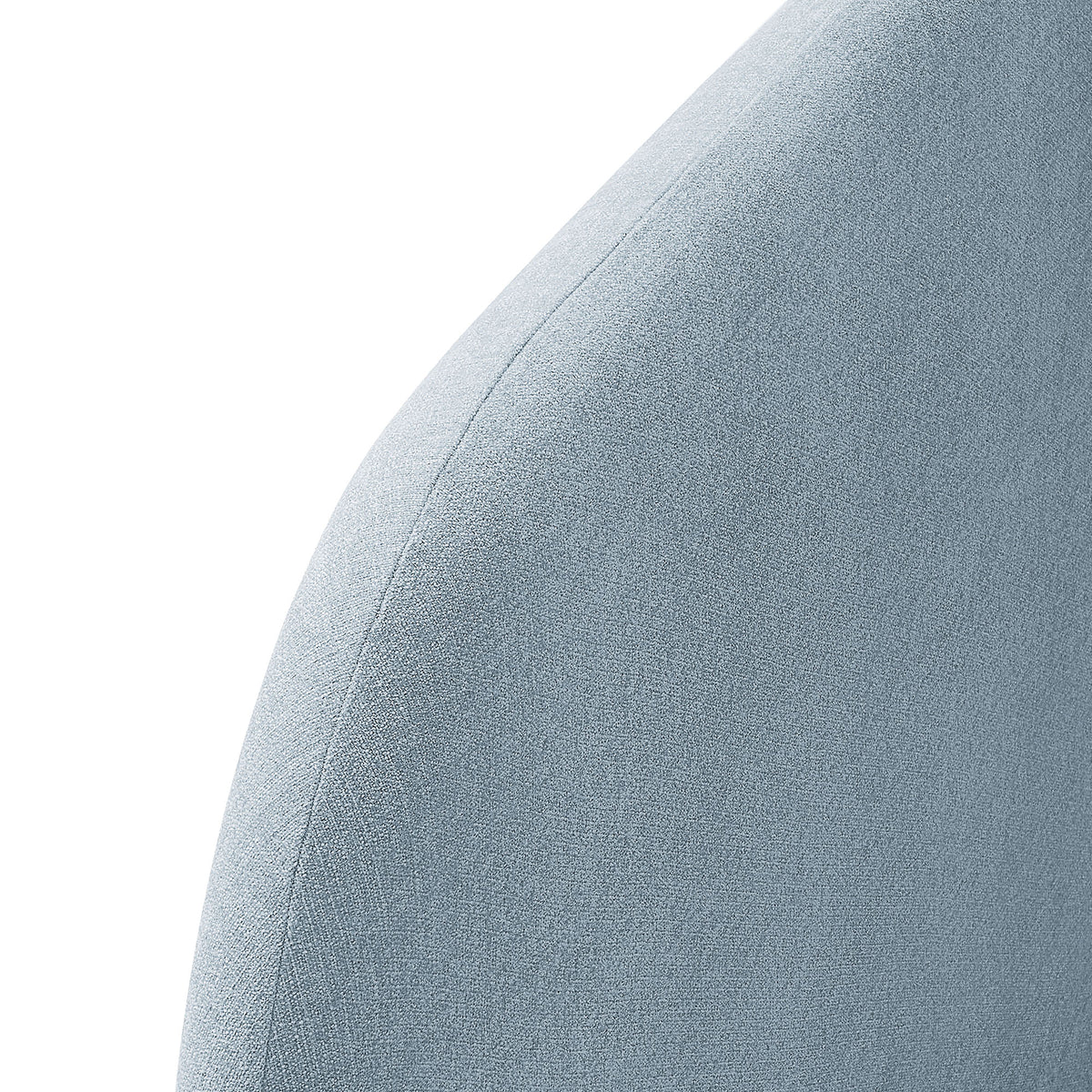 Keynote King Size Upholstered Fabric Headboard - Sky