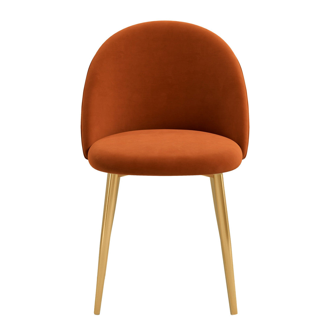 Marion Mid Century Modern Dining Chair (Set Of 2) - Orange