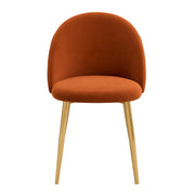 Marion Mid Century Modern Dining Chair (Set Of 2) - Orange