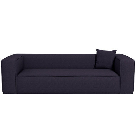 Marshall Modern Grey Boucle Sofa - 91"