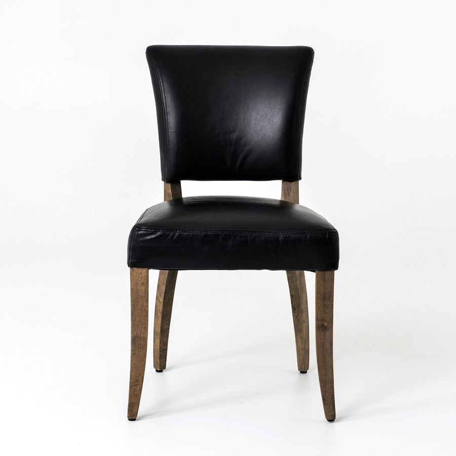 Carnegie Mimi Dining Chair-Old saddle Black Weathered Oak