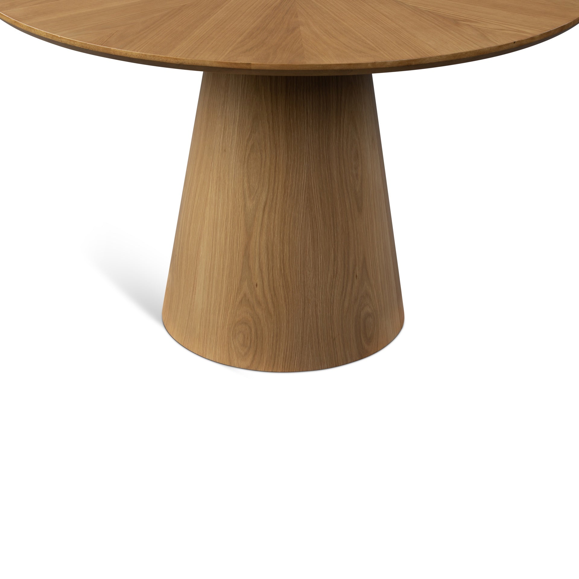 Mona Round Wood Top Dining Table Damasco by Urbia