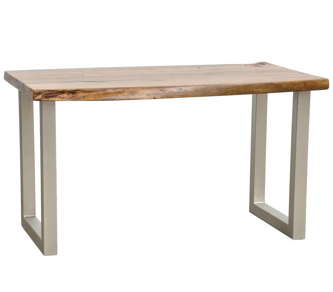 Montana Solid Wood Metal Leg Desk