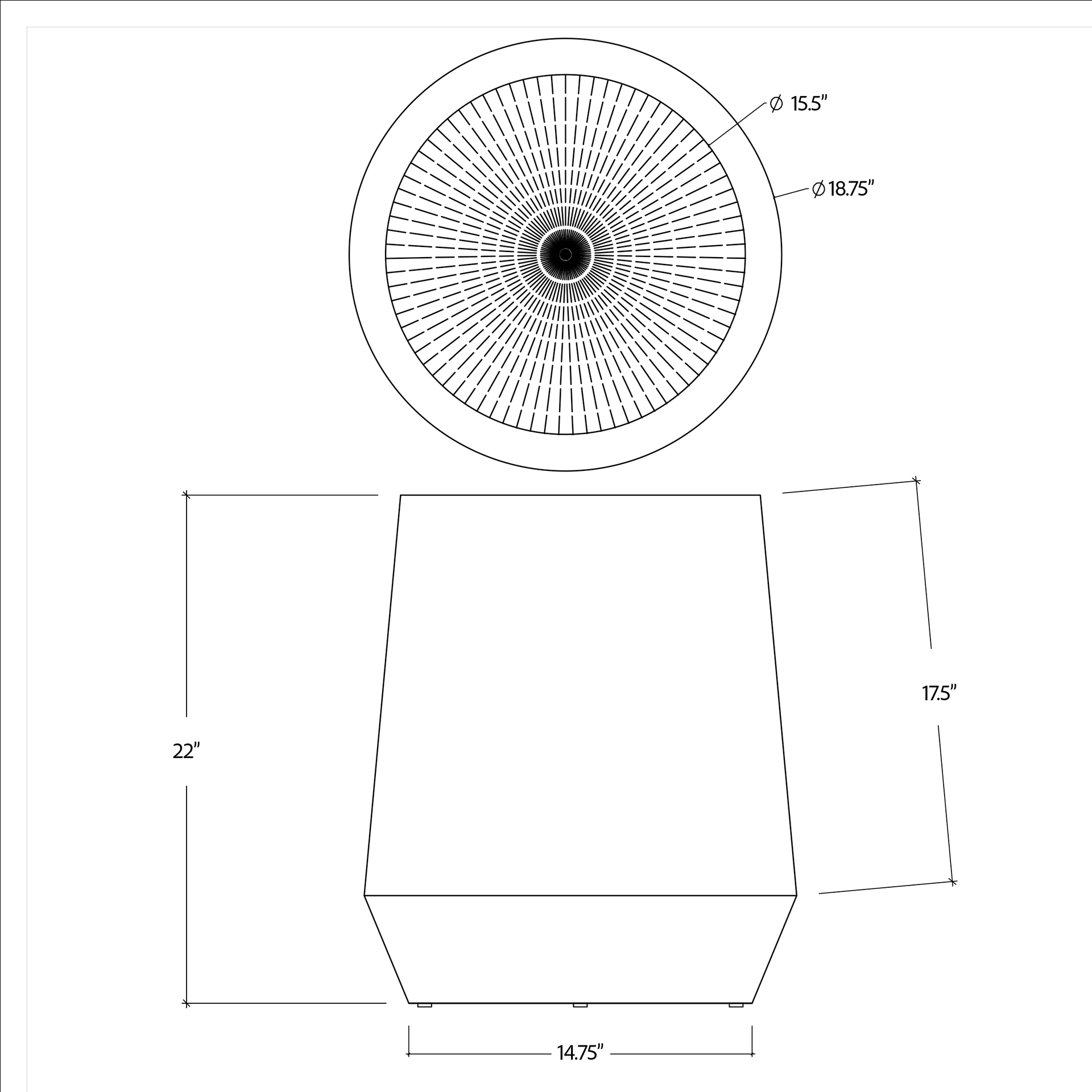 Mori End Table by Urbia