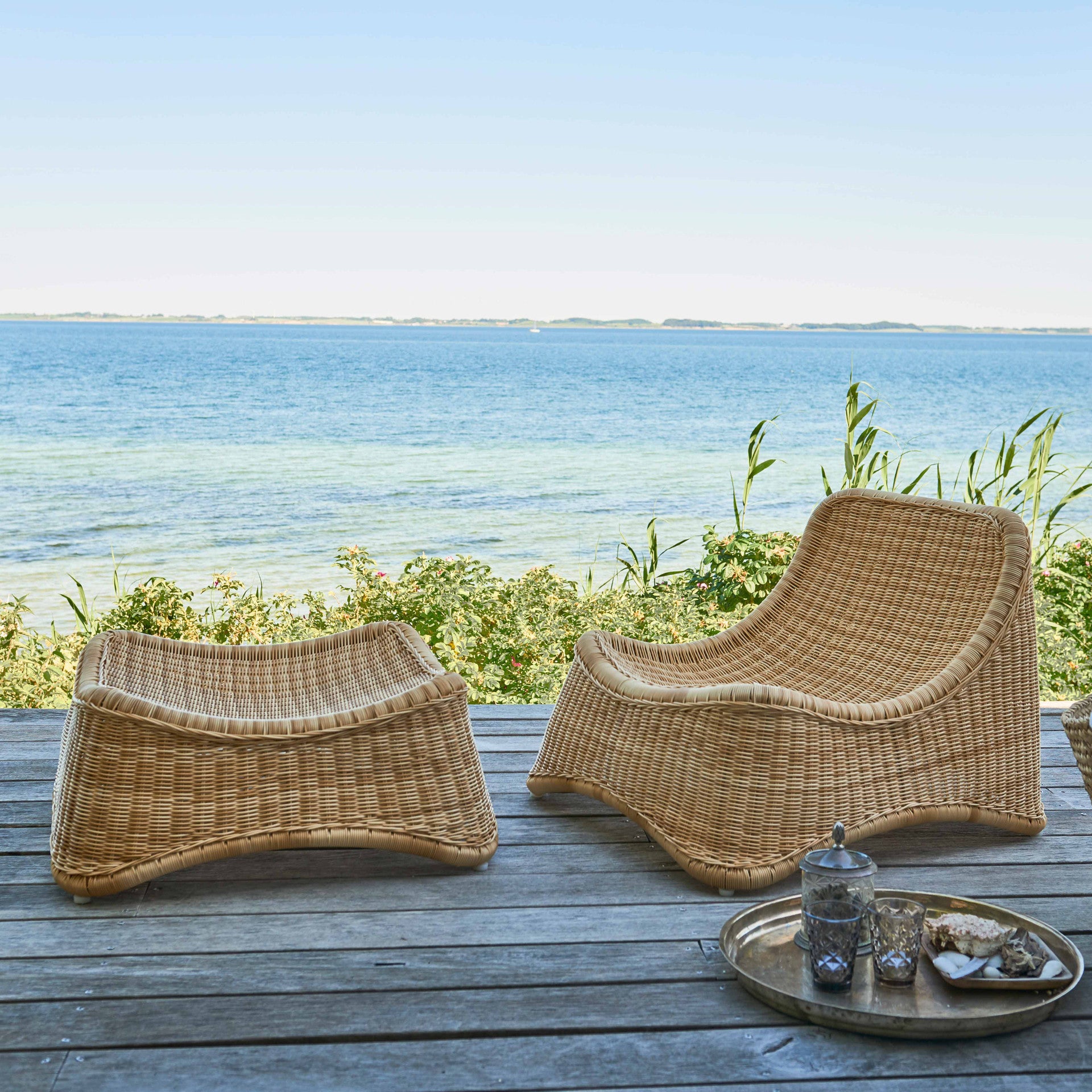 Nanna Ditzel Chill Lounge Chair Exterior by Sika Design - view 2