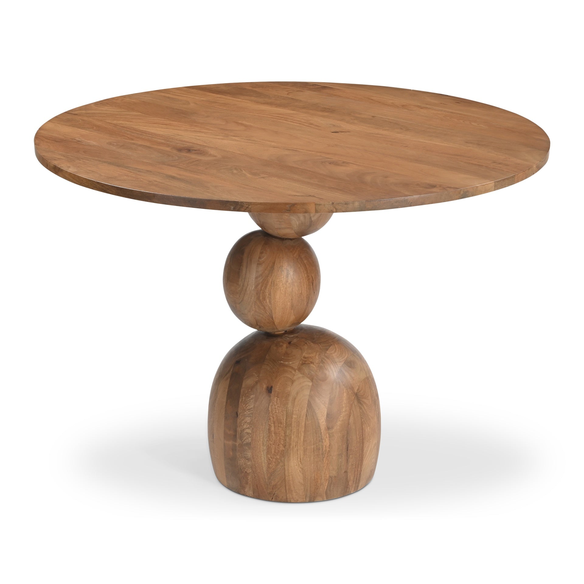 Naksu Round Dining Table Natural by Urbia