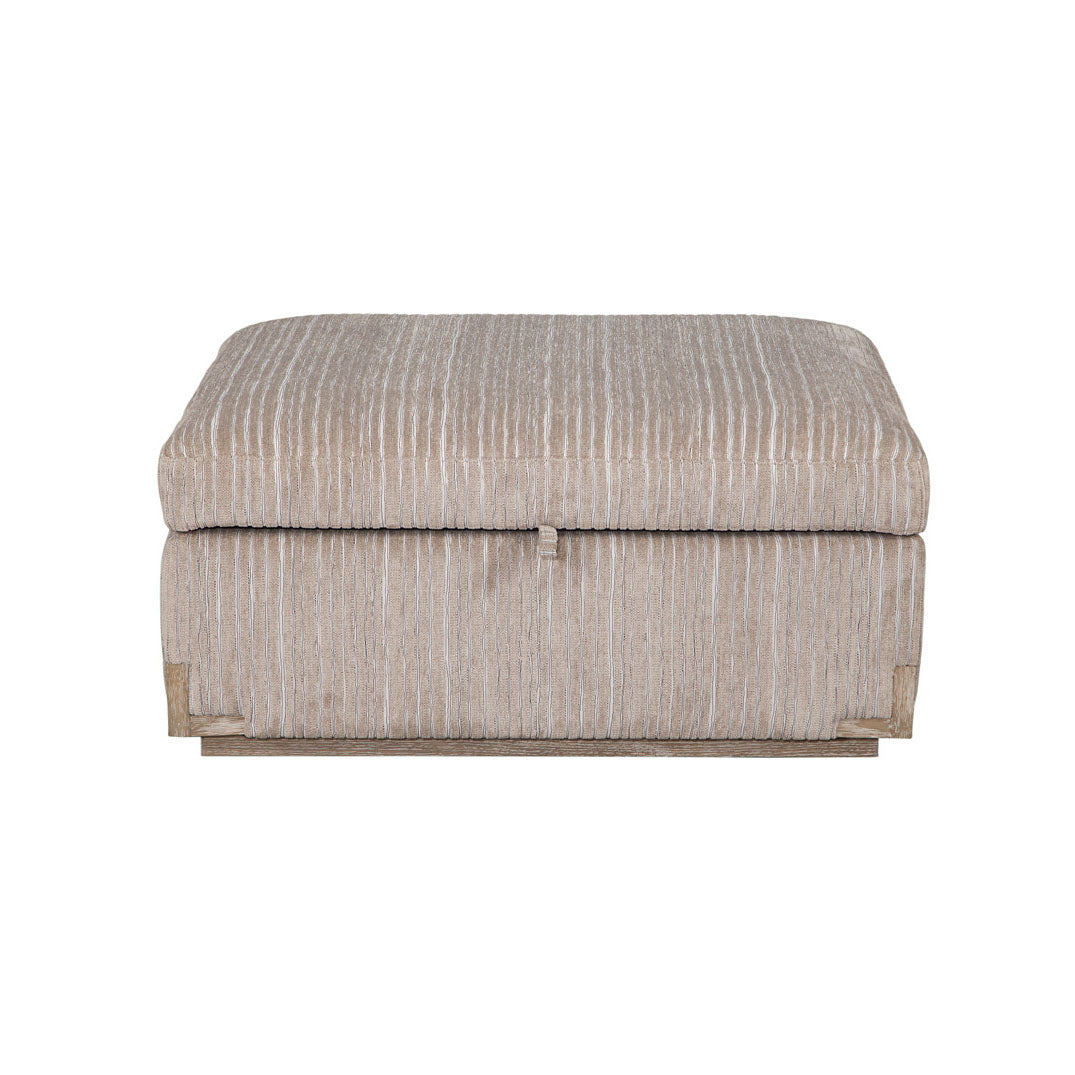 Nall Storage Ottoman in Evie Putty
