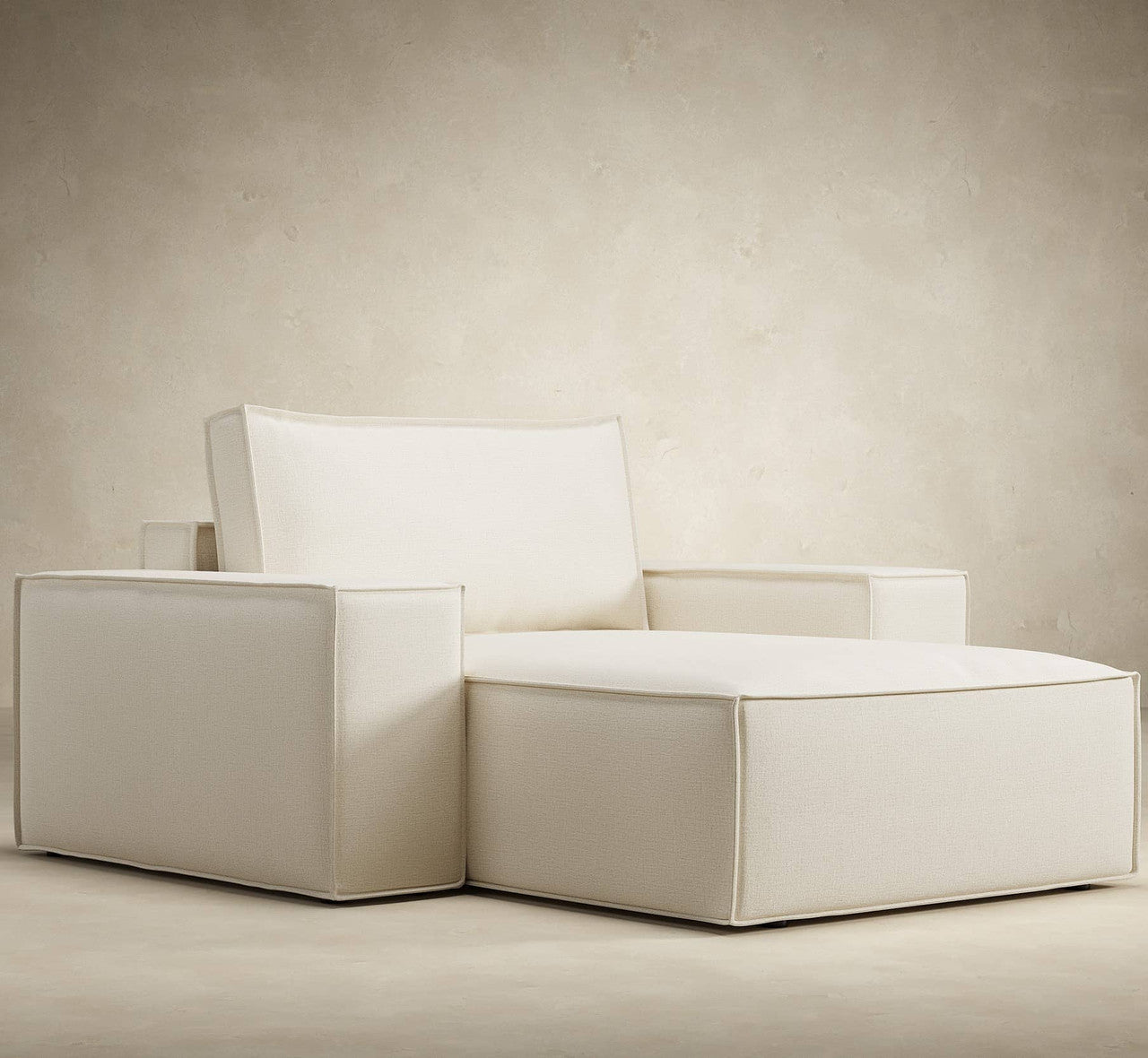 Newilla Lounger Chaise Chair with Wide Arms